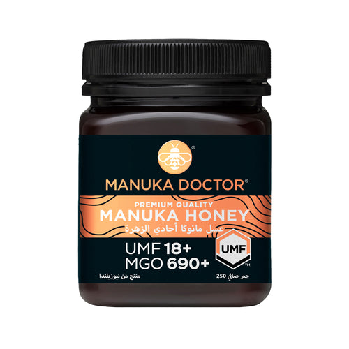 UMF 18+ Manuka Honey Monofloral 250g