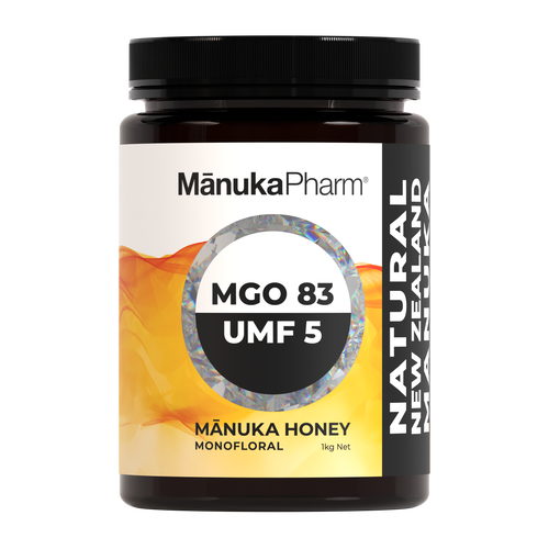 MGO83/UMF5 Mānuka Honey 1kg Monofloral